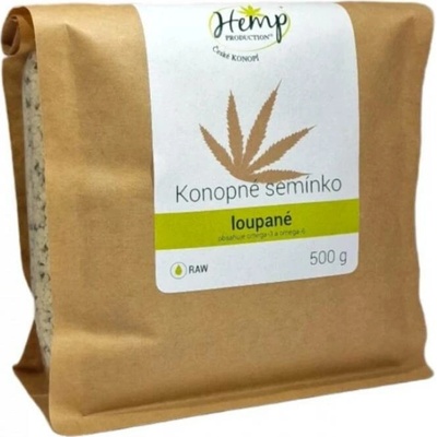Hemp Production konopné semínko loupané 500 g