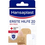 Hansaplast Комплект пластири за първа помощ - 20 броя