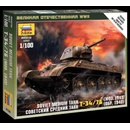 Zvezda T-34-76 mod.1943 Wargames WWII 6159 1:100