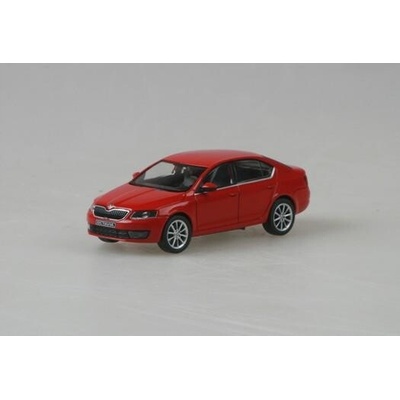 ABREX Škoda Octavia III 2012 Červená Corrida Uni 1:43
