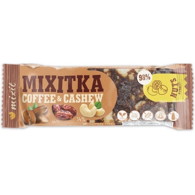 Mixit Mixitka bez lepku káva a kešu 44 g – Zbozi.Blesk.cz