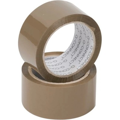 Q-CONNECT Baliaca lepiaca páska 48 mm x 45,7 m hnedá