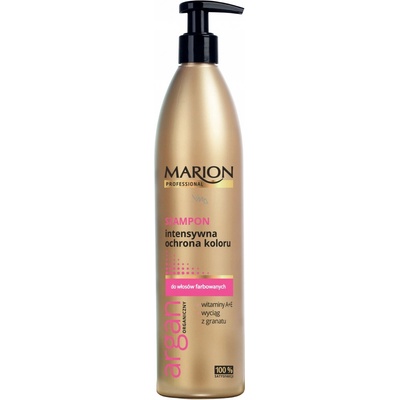 Marion Intensive Colour arganový olej šampón pre farbené vlasy 400 g