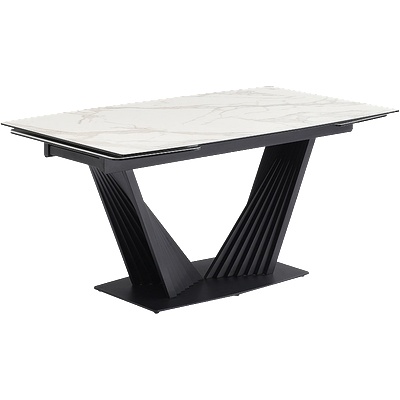 Carmen Разтегателна трапезна маса legnica - бяла