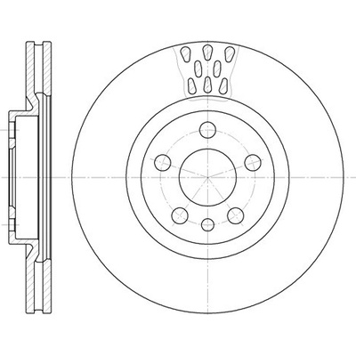 Brzdový kotúč REMSA 6305.11
