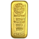 Argor-Heraeus zlatá tehlička 500 g