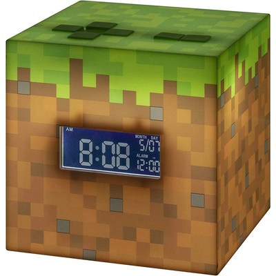 Paladone Часовник/будилник Paladone Minecraft Alarm Clock, кафяв (PP6733MCF)