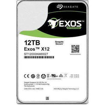Seagate Exos X12 3.5 12TB 7200rpm 256MB SAS (ST12000NM0027)