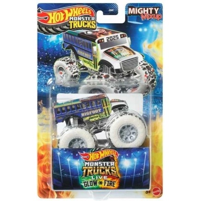 Mattel Hot Wheels Monster Trucks Live Glow Fire