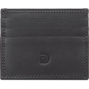 Delis Калъф за карти Delis, Milan PT1197, естествена кожа, черен (PT1197)