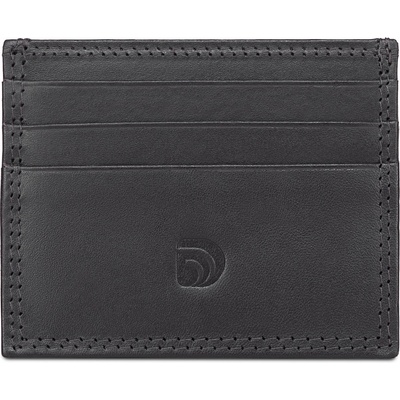 Delis Калъф за карти Delis, Milan PT1197, естествена кожа, черен (PT1197)