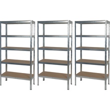 Matabro Regálový systém 900 x 400 x 1800 mm 3 ks MB-SH01