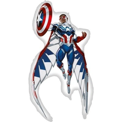 Procos Procos Fóliový balón Captain America Avengers 62 x 93 cm