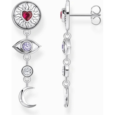 Thomas Sabo náušnice Cosmic talismans H2277-640-7