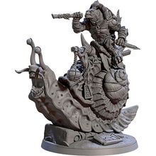 RS Design 3D Figúrka Antropomorphes Turtlekin Snail Rider C 50 mm