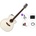Takamine GN37CE PW Premium SET Pearl White Електро-акустична китара Джъмбо