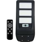  СОЛАРЕН LED УЛИЧЕН ОСВЕТИТЕЛ REX СЪС СЕНЗОР 3.2V 100W 1400lm 6400K IP65 237x502x43мм ЧЕРЕН (VIV004986)