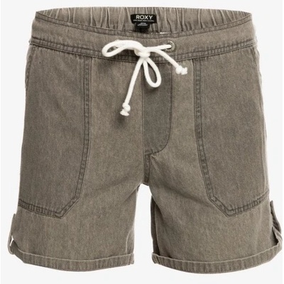 Roxy kraťasy Milady Beach Regular Denim 283 skp0 light grey 2023 dámské