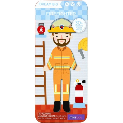 mierEdu Magnetic Hero Box Firefighter (me085)