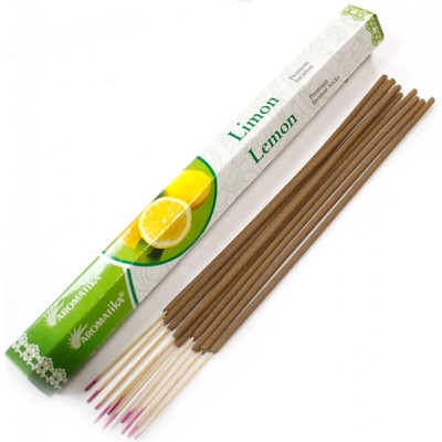 Aromatika Premium vonné tyčinky Citrón 20 ks