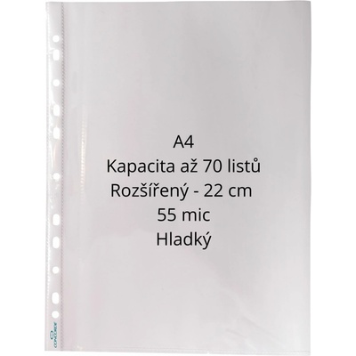 Concorde A4 55 mikronů transparentní 100 ks – Sleviste.cz