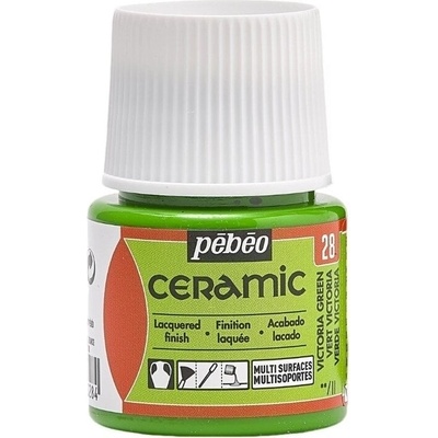 Pébéo Ceramic Боя за керамика Victoria Green 45 ml 1 бр (025-028)
