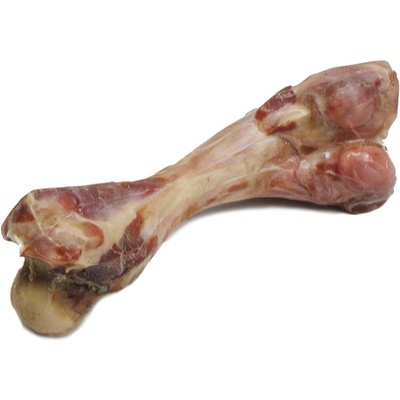 Duvoplus Serrano Smoked Pork Bone XL - Кучешко лакомство - пушен свински кокал, 600 гр