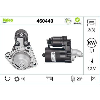 Startér VALEO 460440