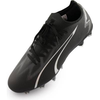 Puma Ultra Match FG-AG Black-Asphalt