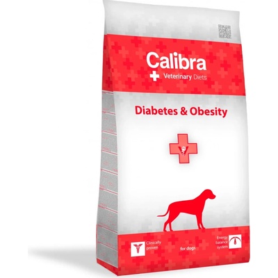 Calibra VD Dog Diabetes&Obesity 12 kg NEW