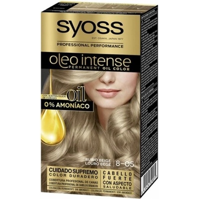 SYOSS Barvy na vlasy světle plavá 8-05 Beige Blonde (Béžová blond)