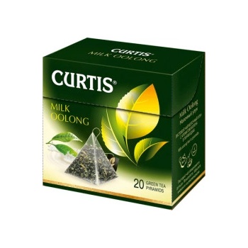 Curtis polofermentovaný čaj Milk Oolong pyramidové sáčky 20 x 1.8 g