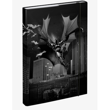 Baagl Черна училищна тетрадка с корици A4 Batman Dark City Baagl BAAGL | Cheren | Момчешки | ONE SIZE