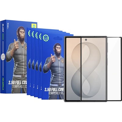 Blueo Стъклен протектор за Samsung Galaxy Z Fold8 - 2.5D Silk Full Cover HD Glass (5 броя) - Blueo - Черен