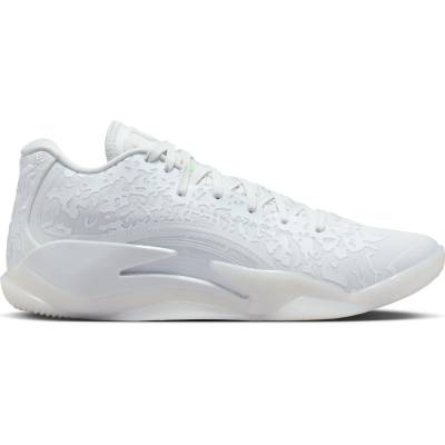 Air Jordan Баскетболни кецове Air Jordan Men's Zion Basketball Trainers - White/Vapr Grn