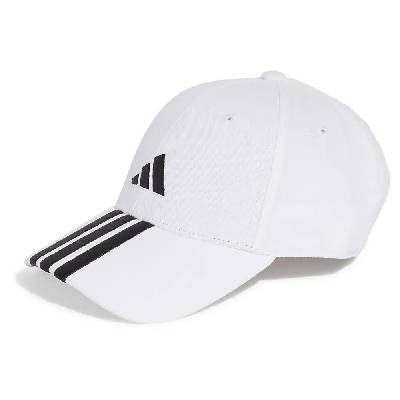 Бейзболна шапка Adidas 3 Stripes New Logo Baseball cap - White (White / Black)