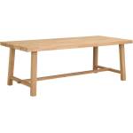 Rowico Home Трапезна маса от полирана дъбова дървесина , 220 x 95 cm Brooklyn - Rowico (108590)