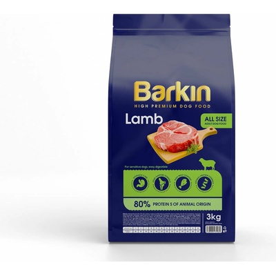 Barkin High Premium Adult Lamb 3 kg