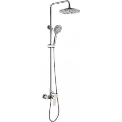 Inter Ceramic ДУШ СИСТЕМА ict6237bs СЪС СМЕСИТЕЛ ПОЛИРАН МАТ (ict6237bs)