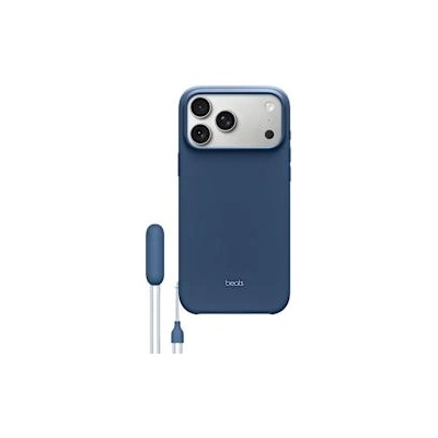 Beats Audio Калъф за iPhone 17 Pro Max Kickstand MagSafe Bedrock Blue