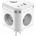 Viking Viking adapter Y33, 3x 230 V, 1x USB-A, 2x USB-C, ON/OFF, bar