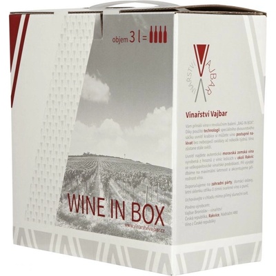 Vinařství Vajbar Solaris Bílé 12% 3 l (karton)