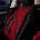 UMBRELLA Универсални калъфи за седалки nero red (108819)