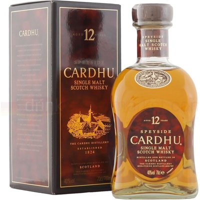 Cardhu 12y 40% 0,7 l (kazeta)