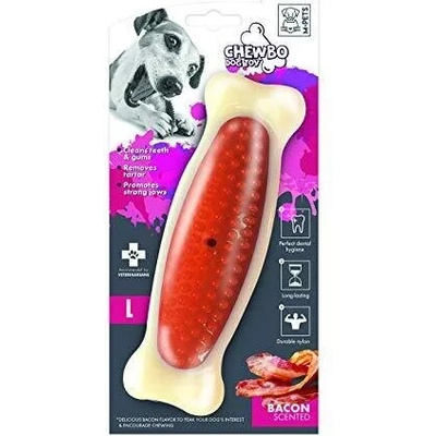 M-Pets Chewbo Bone Clean Dental Bacon Scented - Дентална играчка, кокал изпъкнал, бекон