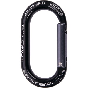 C. A. M. P C. A. M. P. Карабинер за екипировка C. A. M. P. Ekto Gear carabiner - Black - размер One Size (324-0066-0111)
