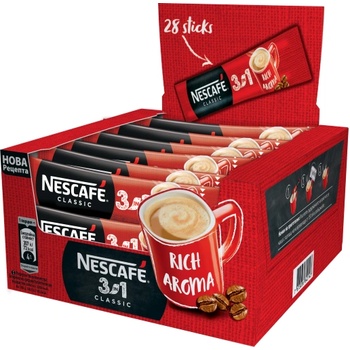 Image 1 of NESCAFÉ Нескафе 3В1 ПАКЕТЧЕ КУТИЯ 28БР