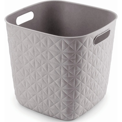 Curver Softex 15 l Košík kocka 27,9 x 27,9 x 26,9 cm sivý 00573-Z70