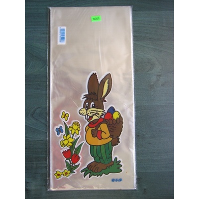 Dárkový sáček PP velikonoční - Zajíček DOPRODEJ 2 balení 18x40cm