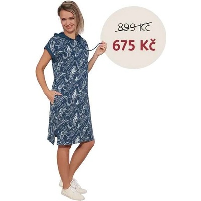šaty DRONA tm.modrá